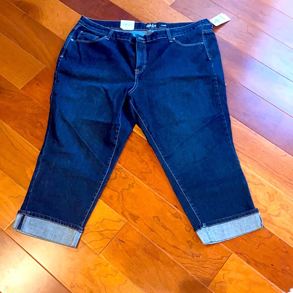 Denim Capri pants
